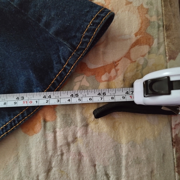 Vintage 1970's Bon Jour Maxi Denim Skirt - Picture 3 of 7